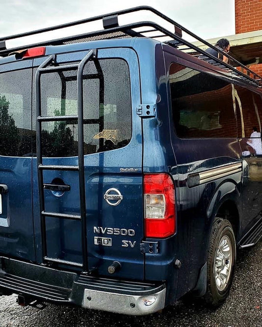 Nissan NV3500 Rear Door No Drill Ladder