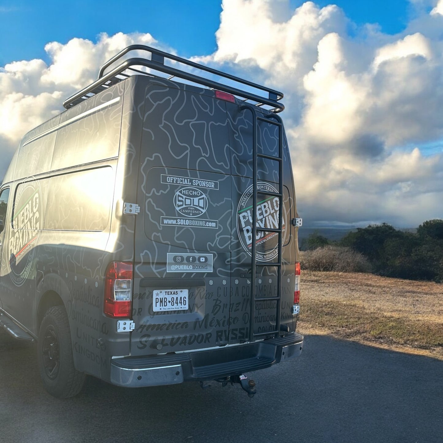 Affordable Half Roof Rack + FREE Ladder for NISSAN NV 3500