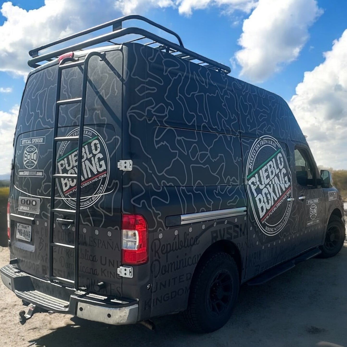 Affordable Half Roof Rack + FREE Ladder for NISSAN NV 3500