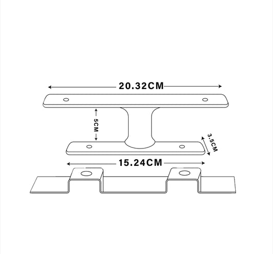 Nissan NV Rack Mounting Brackets