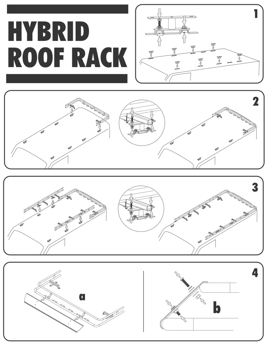 Best Value Hybrid Roof Rack NISSAN NV3500