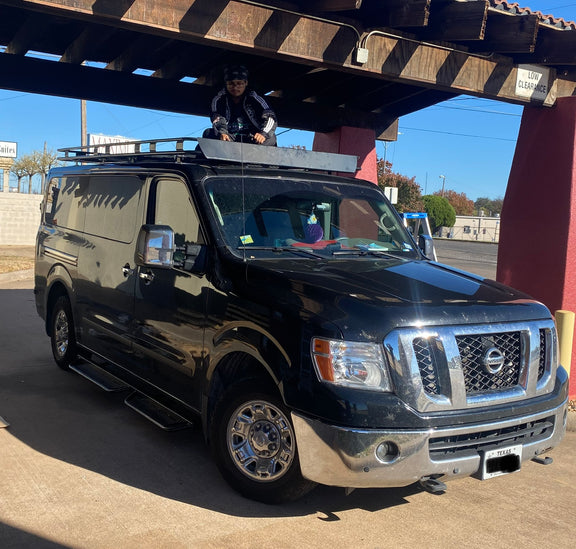 Custom Deluxe Roof Rack NISSAN NV3500